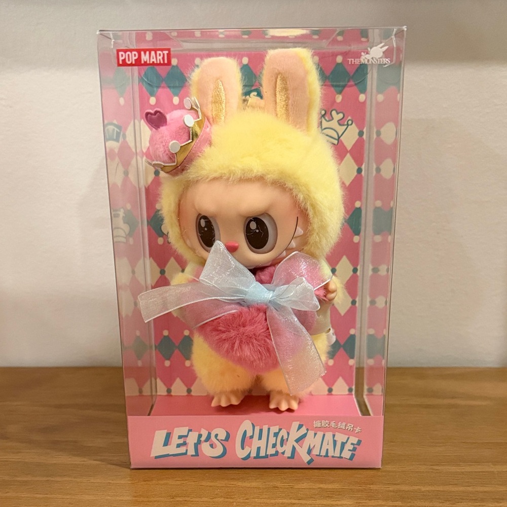 The Monsters Yellow Bunny Costume Figure - LaBuBu Let’s Checkmate